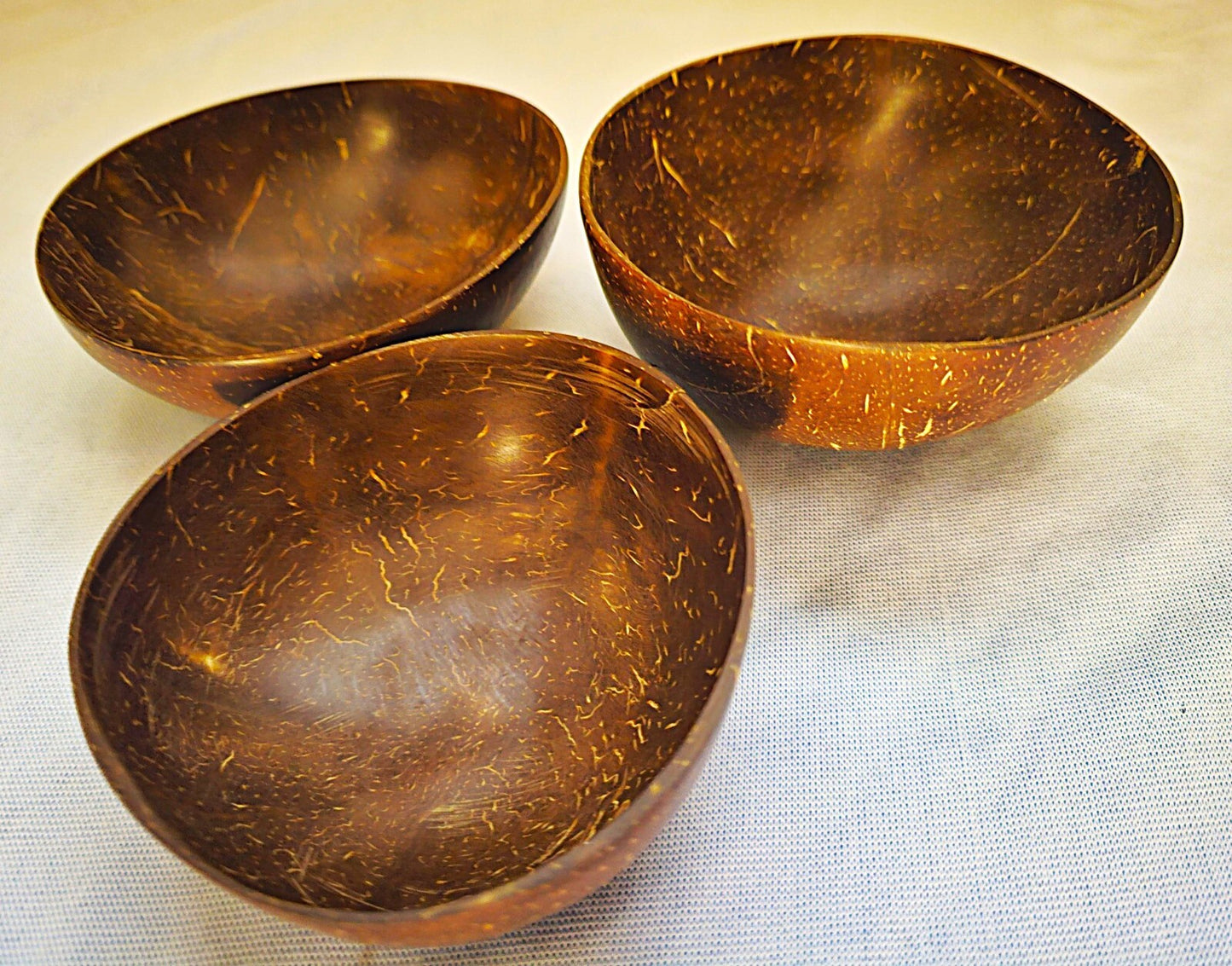 Handmade Coconut Shell Serving Bowls| Artisan-Made | Eco-Friendly Tableware