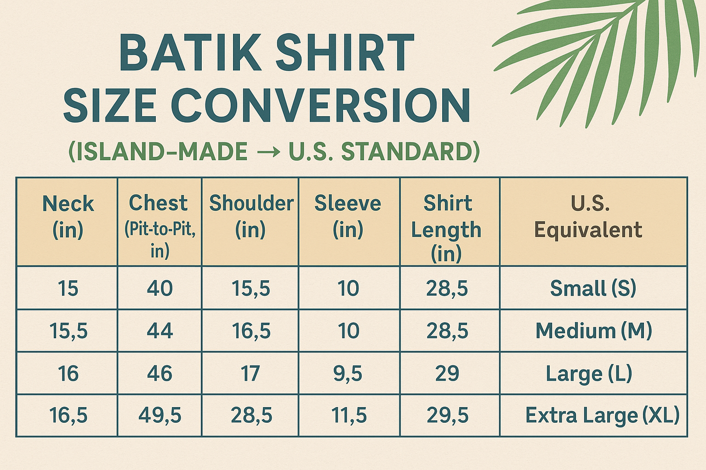 Short Sleeve Batik Style Button Collared Shirt Size (L), Tropical Theme