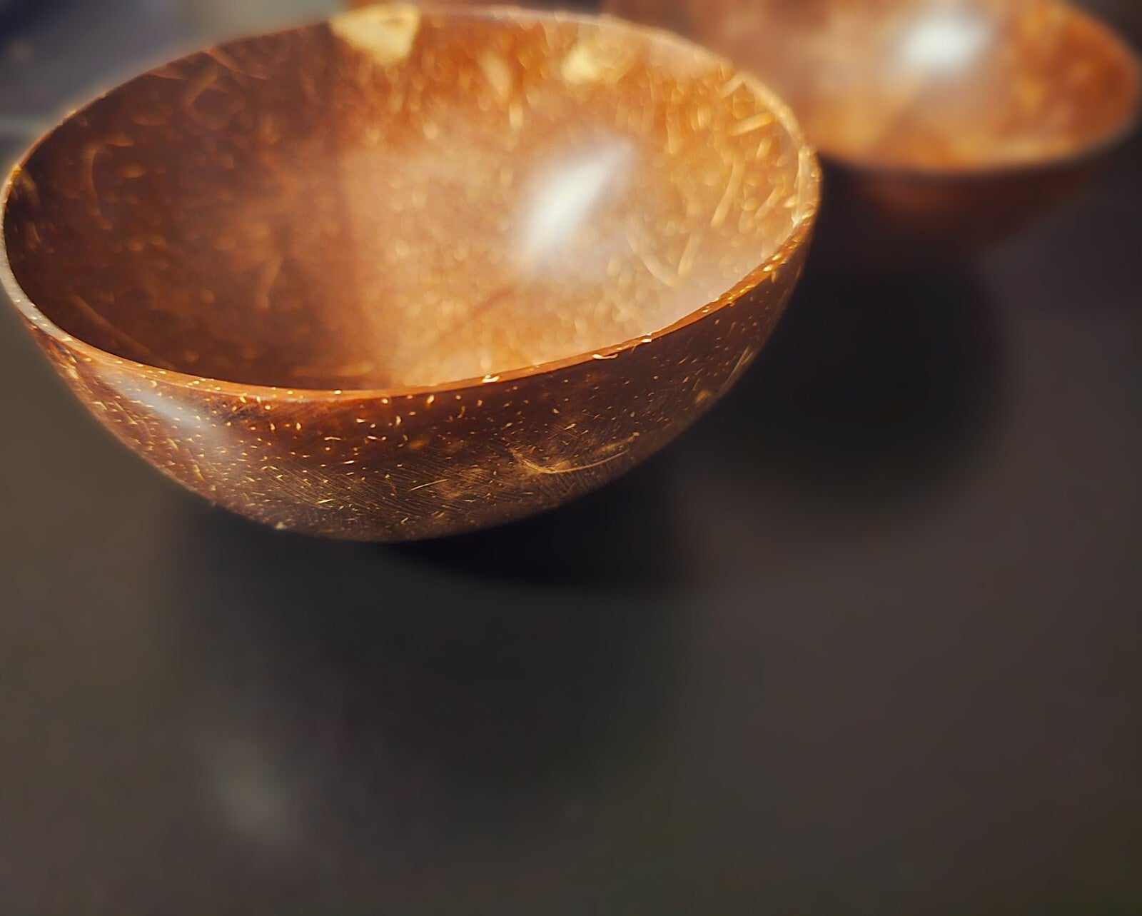 Handmade Coconut Shell Serving Bowls| Artisan-Made | Eco-Friendly Tableware